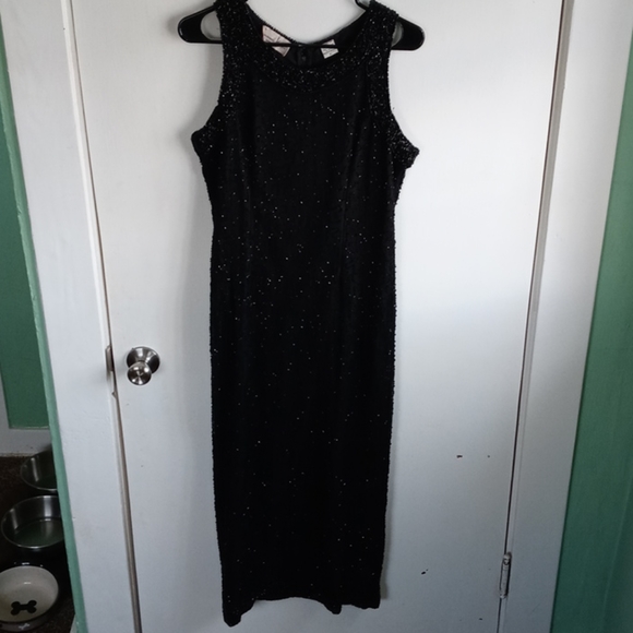 Laurence Kazar Dresses Vtg Laurence Kazar New York Beaded Gown